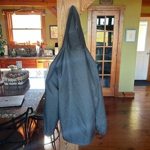 Grey adidas puffy jacket